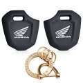 Honda Msx 125 Rebel 300 Wave 100 Grom Cb300 Cbr300 Silicone Motorcycles Accessories Keychain Key Case Keyring Cover Holder Shell Protecotor.
