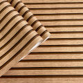 Self Adhesive Waterproof WallcoveringLiving Room Wall Decor 3D Wood Stripes Waterproof Wall Sticker Continuous Retro Wallpaper. 
