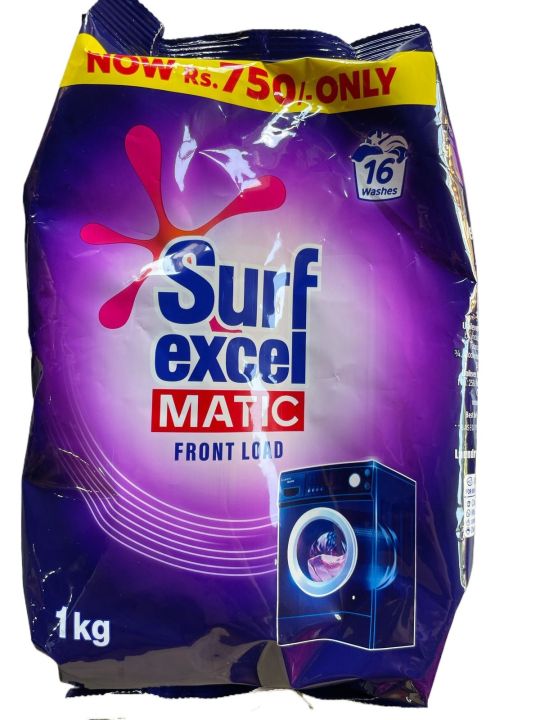 Surf Excel Matic Front Load Detergent Powder, 1kg