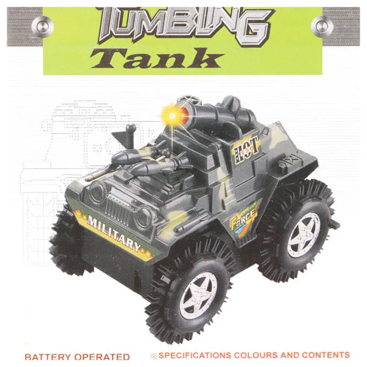 Military%20Tank%20Tumbling%20Tank,%20Bump%20and%20Go%20Action%20Toy%20Car%20For%20Kids%20-%20Image%203