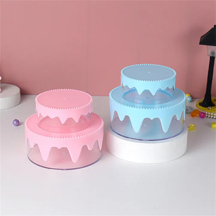 Transparent%20Jewelry%20container%20Delicate%20Double%20layers%20Storage%20box%20cake%20shape%20for%20Home%20organization%20Jewelry%20storage%20Children's%20-%20Image%204