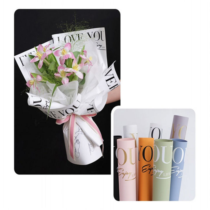 55*55cm%20Flower%20Wrapping%20Paper%20DIY%20Waterproof%20Bouquet%20Gift%20Wrapping%20Material%20Paper%20Bouquet%20Packaging%20Paper%20Florist%20Supplies%20-%20Image%204
