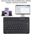 Tosuny Arabic Keyboard, 7-inch Portable Ultra-Thin Arabic Wireless Bluetooth Keyboard Universal with Energy-Saving Keyboard Sleep Mode. 