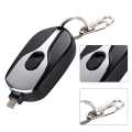 Mini Emergency Power Pod Portable Charger Mini Type-C/IOS Keychain Power Bank Emergency Mobile Battery. 