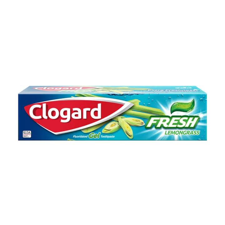 Clogard Toothpaste Fresh Lemongrass Gel 30G