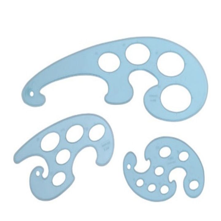 Yosogo French Curve
 - Blue