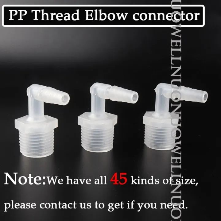 10Pcs/Lot%203.9-11.1MM%20To%20G1/8''~G3/8''%20Thread%20Elbow%20Connector%20Aquarium%20Fish%20Plastic%20Joints%20Pump%20Adapter%20-%20Image%206