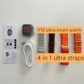 Ultra Y10  4straps Smart Watch Series 8 Dt900ultra9 For Bt Call With Sport Smart Watch. 