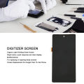Cell Phone Display Screen Organic Light Emitting Diode Touch Digitizer Screen Black Color Wide Application for Repair Stores. 