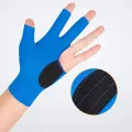 1pc Spandex Snooker Billiard Cue Glove Pool Left Hand Open Three Finger Accessory Professional Billiards Gloves Left Hand Cover Sunlight Mall. 
