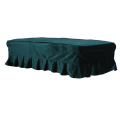 Piano Bench Cover Gold Velvet Piano Double Bench Cover Dust-Proof,F. 