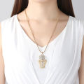 Hop Style Basketball Pendant Necklace Trendy Sterling Pendant Size Men'S Jewelry Rope Chain Design -Plated Rope Chain. 