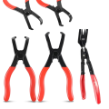 Body Clip Pliers Set, 30 Degree and 80 Degree Push Pin Pliers. 