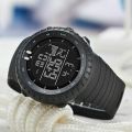 Unisex Sports Woch Digital Time Display Water Resistant Shockproof and Waterproof Watch World Time LED Auto Light Sports Wrist Watches For Men Women Boys Girls Black 169765485 SC. 