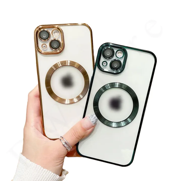 Magsafe%20Magnetic%20Wireless%20Charger%20Phone%20Case%20Build-in%20Lens%20Camera%20Protetion%20Soft%20Clear%20Casing%20Transparent%20Silicone%20Back%20Cover%20for%20iPhone%206%20/%206s%20/%207%20/%208%20/%20Plus%20/%20X%20XS%20XR%2011%2012%2013%2014%20Pro%20Max%20SE%202020%20-%20Image%206