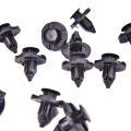 100Pcs 8mm Plastic Rivet Fastener Mud Flaps Bumper Fender Push Clips For Nissan Fugar. 