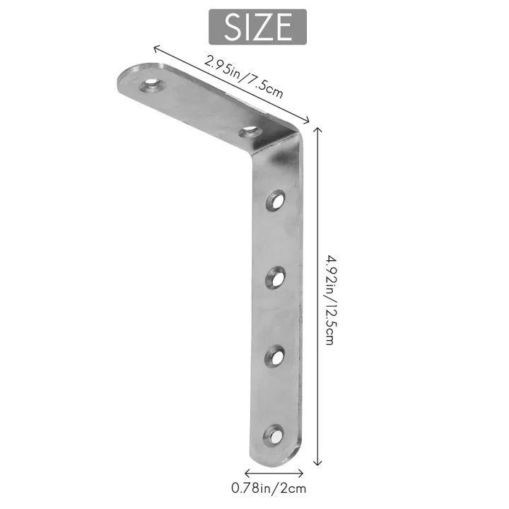 125x75mm%20L%20Shape%20Stainless%20Steel%20Shelf%20Corner%20Brace%20Angle%20Bracket%20-%20Image%204
