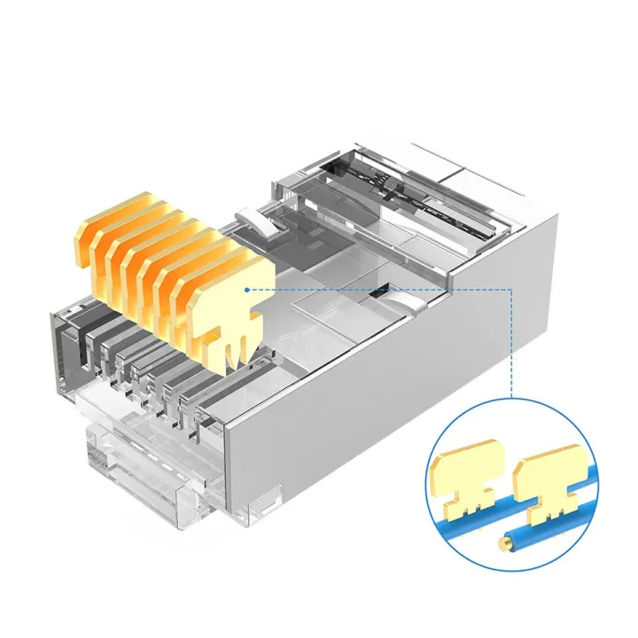 RJ45%20Pass%20Through%20Shielded%208P8C%20Network%20Modular%20Plug%20Connector%20-%20Image%203