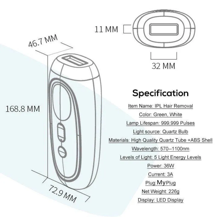 IPL%20Laser%20Hair%20Removal%20Machine%20100W%20Pulse%20Rechargeable%20Female%20Shaver%20%E6%B0%B8%E4%B9%85%E6%80%A7%E6%BF%80%E5%85%89%E9%99%A4%E6%AF%9B%E5%99%A8/Body%20Facial%20Leg%20Dkin%20Hair%20Removal%20Machine%20-%20Image%207
