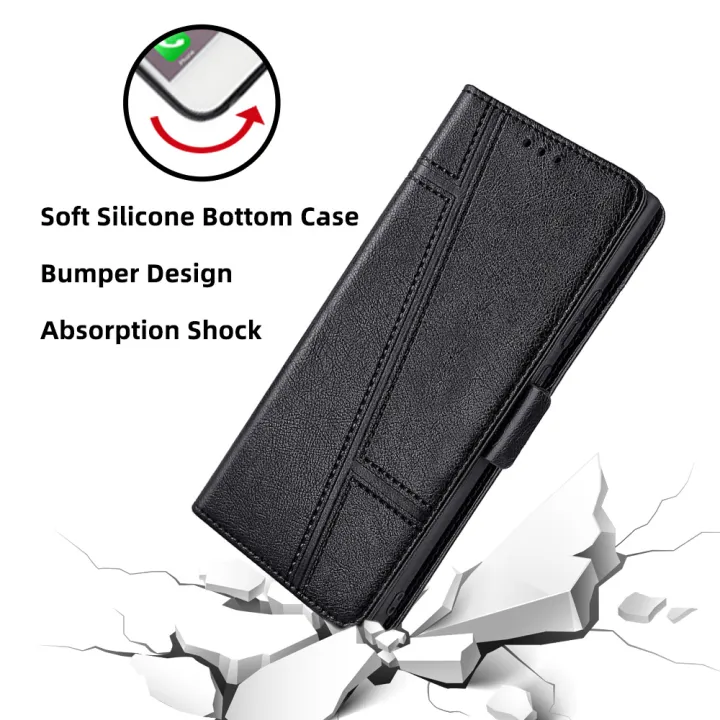 Case%20For%20%20Samsung%20Galaxy%20M34%205G/F34%205G%20%20Cover%20%20Wallet%20protective%20cover%20Magnetic%20buckle%20leather%20flip%20cover%20TPU%20back%20cover%20Insert%20bag%20mobile%20phone%20case%20-%20Image%204
