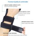 Soft Functional Resting Hand Splint for Flexion Contractures - Stroke Hand Brace (Large, Left). 