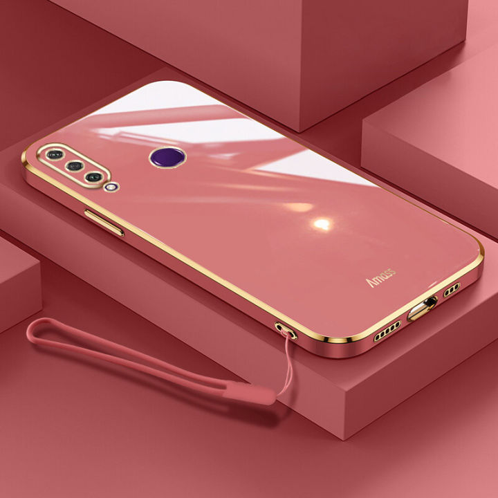 AnDyH%20New%20Straight%20Edge%20Plating%20Phone%20case%20for%20Huawei%20Y6P%20Y8P%202020%20Luxury%20Fashion%20Plating%20Silicone%20Phone%20Cover%20with%20Free%20lanyard%20-%20Image%204