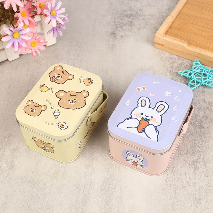 Vintage%20Small%20Suitcase%20Storage%20Tinplate%20Candy%20Box%20Cookie%20Gift%20Box%20Storage%20Can%20Dounp%20-%20Image%202