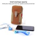 Belt Phone Case Multifunctional Phone Carrying Case Belt Mobile Phone Case For Men Large Smartphone Bag Belt Bag For Camping. 