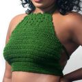 Crochet Crop Top (hand made). 