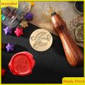 Moon Star Pattern Wax Seal Fire Painting Stamp for Scrapbook Envelope Gift Cards. 