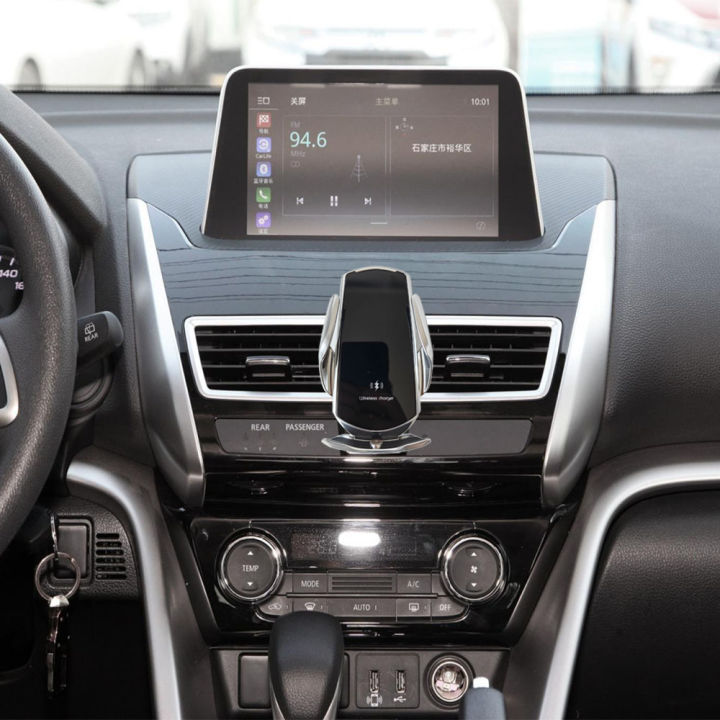 Car Phone Holder For Mitsubishi Eclipse Cross 2018 2019 2020 Wireless Charger Magnetic Usb Fast Charging