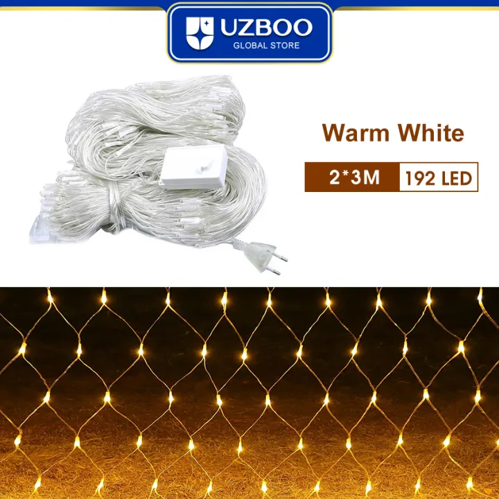 UZBOO%20220V%20String%20Lights%C2%A0Outdoor%20Christmas%20Net%20Lights%20LED%20Mesh%20String%20Light%20Connectable%20Light%20for%20Garden%20Tree%20Bushes%20For%20Holiday%20Wedding%20Party%20Decorations%20Bedroom%20Indoor%20Outdoor%20Decor%20-%20Image%2010