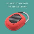 Protective Cover Sweatproof Anti-fall Skin-friendly Colorful Protective Speaker Cover for JBL CLIP 4. 
