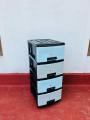 Drawer 4 in 1 baby drawer bed side cupboard storage box wardrobe multi color blue pink. 