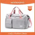 MATEYOYO Travel Bag Fitness Handbag Yoga Sports Bag Waterproof Weekender Bags Sport Bag Yoga Shoulder Bag Traveling Bag Fitness Bag Gym Totes for Men Women. 