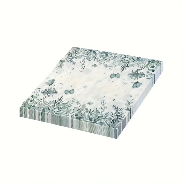 20pcs/pac%20Minimalist%20Printed%20Napkins%20Paper%20Ink%20Blue%20Patterned%20Dining%20Table%20Napkins%20Elegant%20Ancient%20Style%20Mouth%20Wiping%20Cloth%20-%20Image%204