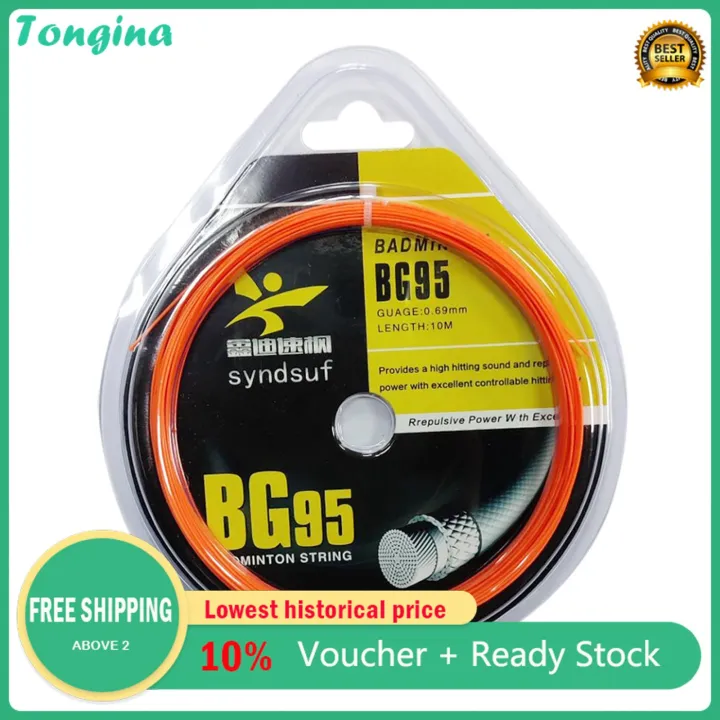 Badminton Racket Thread tongina Durable Badminton Racket String, High Strength High Flexibility ...