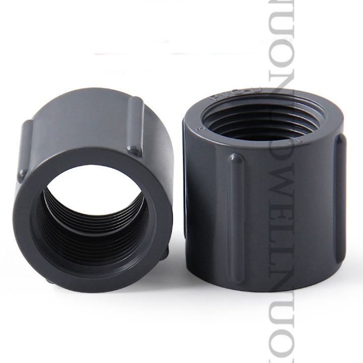 2~20pcs%201/2%203/4%201%20Inch%20Pvc%20Female%20Threaded%20Connector%20Plastic%20Pvc%20Straight%20Elbow%20Tee%20Aquarium%20Fish%20Water%20Supply%20Adapter%20-%20Image%205
