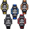 Kids Luminous Watches LED Colorful Waterproof Digital Sports Alarm for Boys Girls Date Week Creative Children's Fashion Clock. 