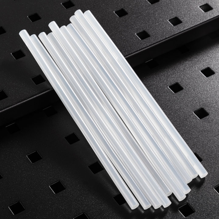 100Pcs Glue Gun Stick 30cm Long Stick Clear Hot Melt Adhesive 7mm Full Size Diameter Sticks for Craft Creating 25 Pcs lot