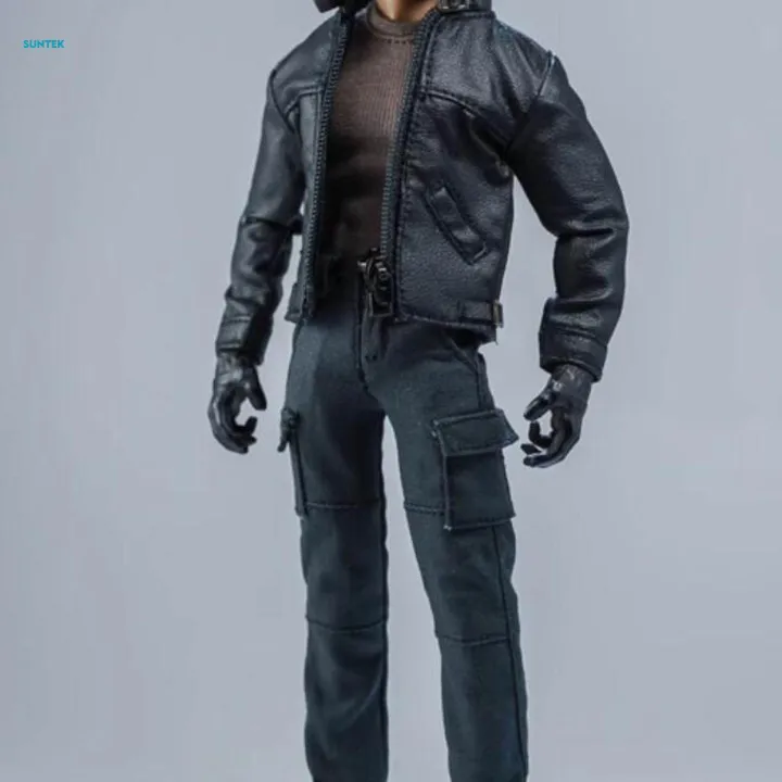 1/12%20Trendy%20Male%20Jacket%20Miniature%20Clothing%20for%206"%20Male%20Figures%20Doll%20Model%20-%20Image%204