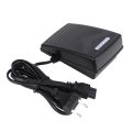 Home Sewing Machine Foot Control Pedal With Power Cord Pedal Control Eu Plug 200-240V Black. 