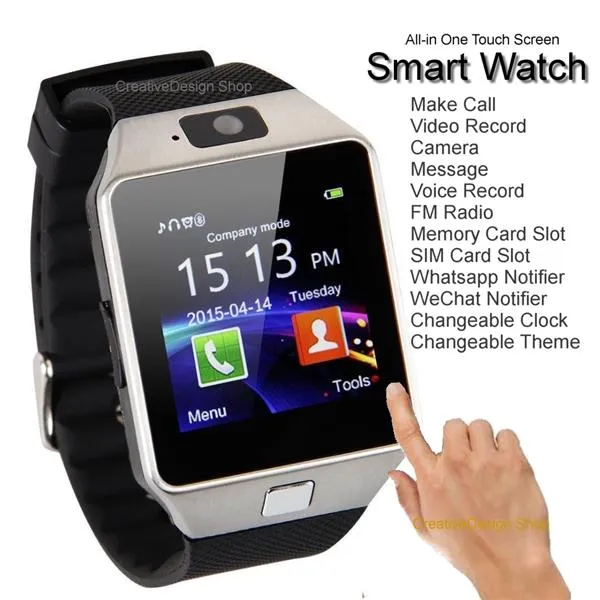 Smart Watch Bluetooth Touchscreen Wrist Smart watch Phone Watch