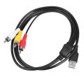 3 RCA to USB Cable. 