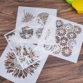 Flexible (Material) Reusable Stencil Intricate Lightweight (Weight) Decorating (Usage) Airbrush Painting Assorted (Variety) 1pc (Quantity) Art Diy Stencil for Artists Crafts Enthusiasts Home. 