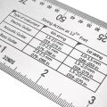 Baroque String Action Ruler Gauge Tool For Guitar And Acoustic Guitar. 