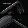 Outdoor Polarized Sunglasses Unisex Black Frame Men Women UV400 Driving Travel Sun Glasses Male Ultralight Anti-glare  Sunlight Mall. 