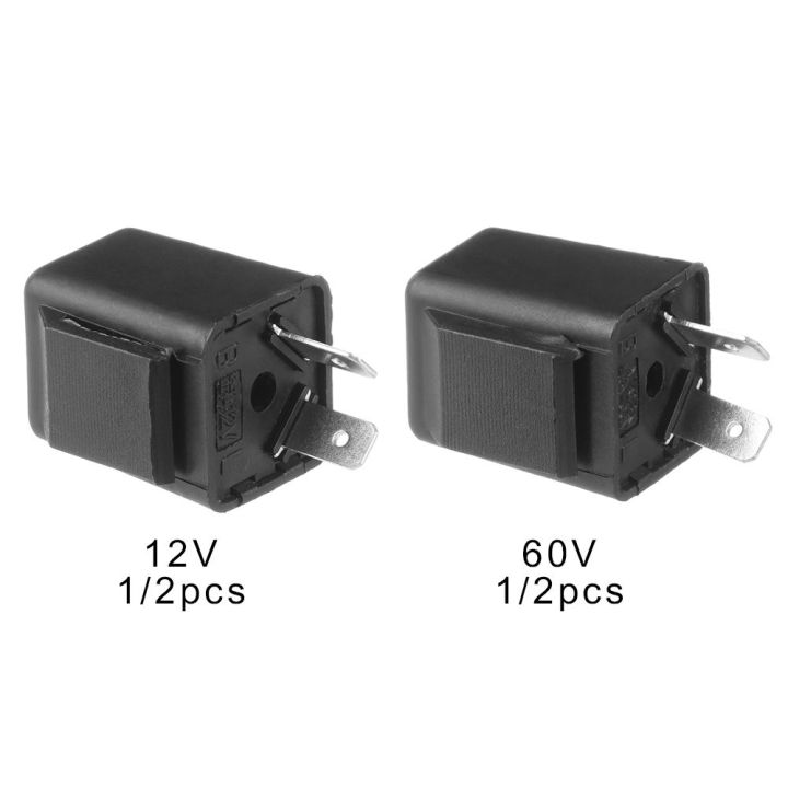 1/2pcs%20Adjustable%20Relay%20Blinker%20Indicator%20LED%20Flashers%20Relay%20Turn%20Signal%202Pins%20Buzzer%20Beep%20Flasher%20Electric%20Tricycle%20Buzzer%20-%20Image%202