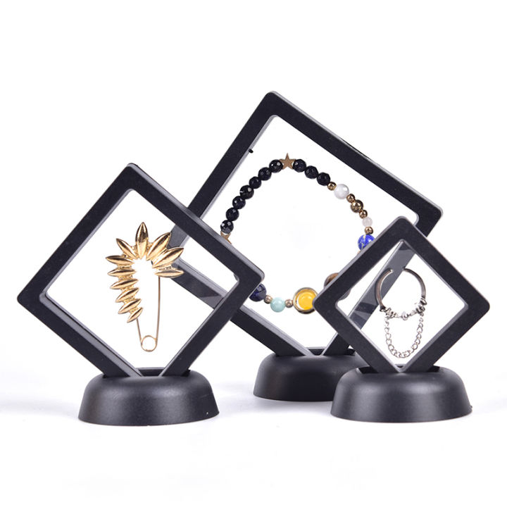 3D Floating Frame Shadow Box Picture Frame Jewelry Display Protection Show Case JINBING
