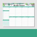 Weekly Planner Planning Notepad To-do Planner Daily Schedules Achieve Your Goals. 